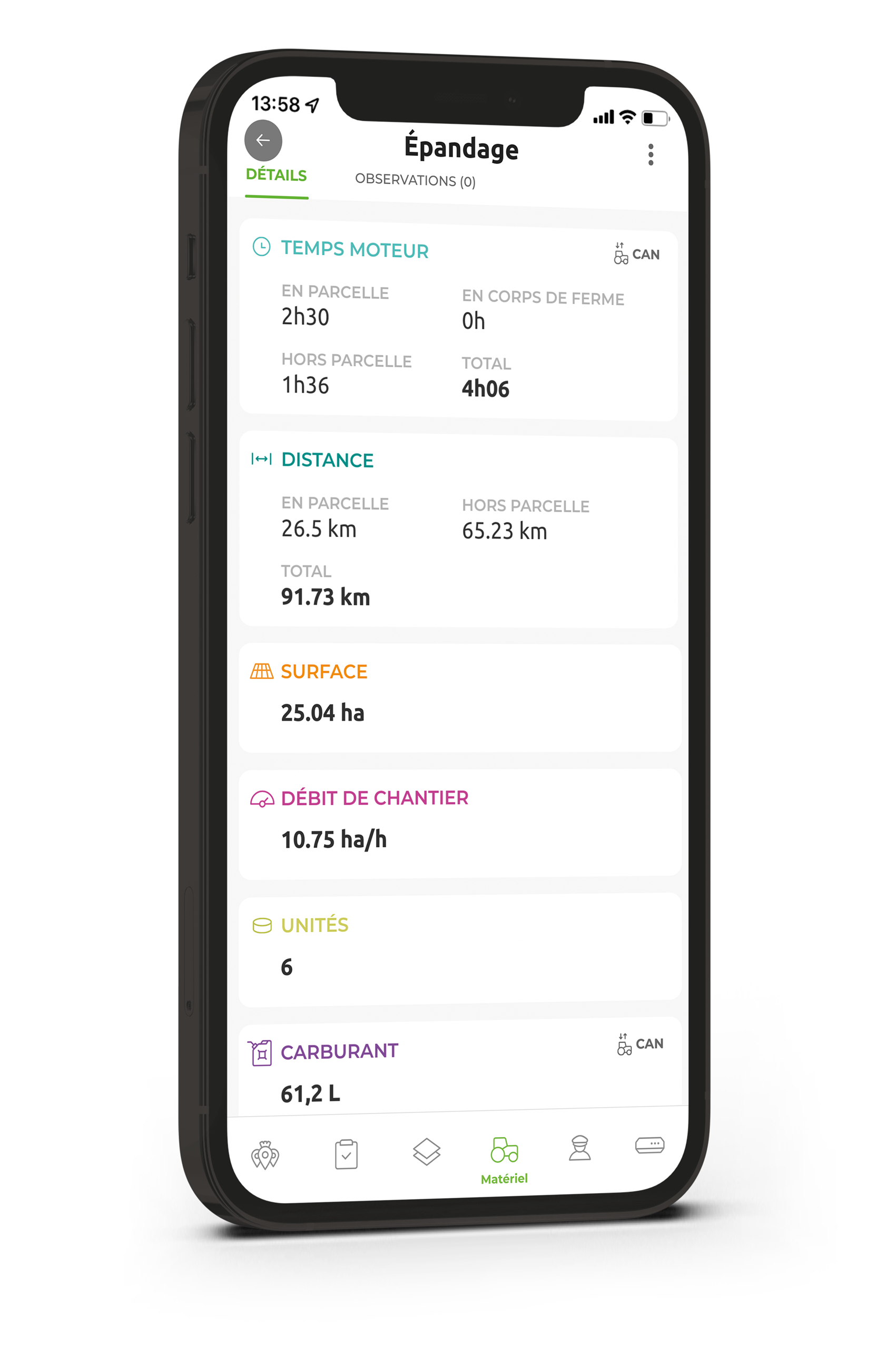 Karnott CAN app mobile